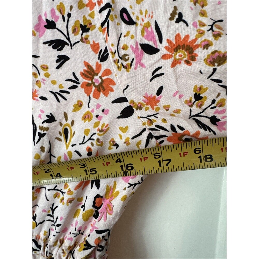 Petal And Pup Dress Floral Maxi Kelda Balloon Sleeve Prairie Women's Large - Picture 6 of 11